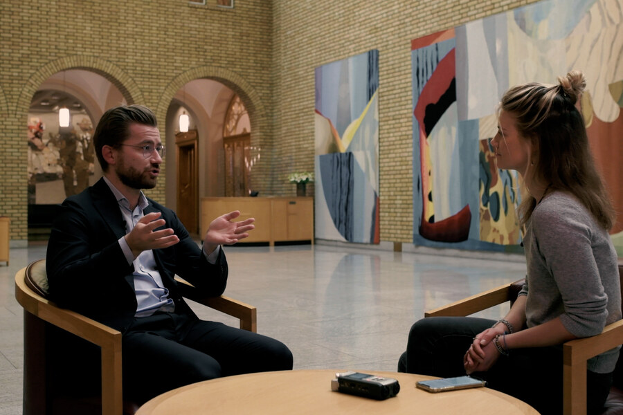 Interview during the investigation in Norway